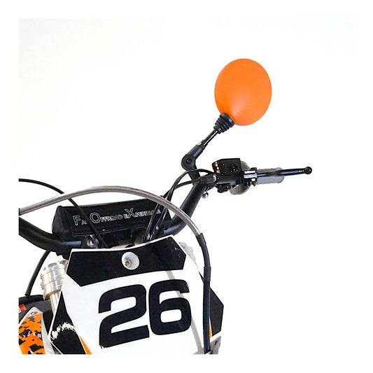 Retrovisore Universale Reclinabile Offroad – Arancione KTM – Sx/Dx