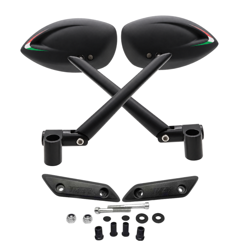 Kit Specchietti Retrovisori Viper Machete CNC per Yamaha T-MAX 560 (2022-2024)