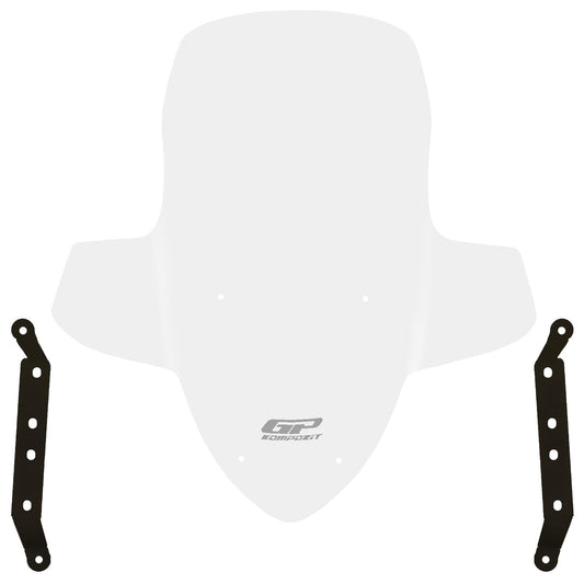Parabrezzashield Parabrezzascreen With Handguard Trasparente Compatibile per SYM Joyride 300 - GP Kompozit