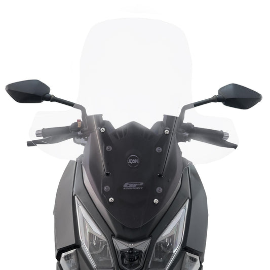 Parabrisas con Cubremanos Transparente 66 cm para SYM Joyride 300 2023-2025 – detalle 2