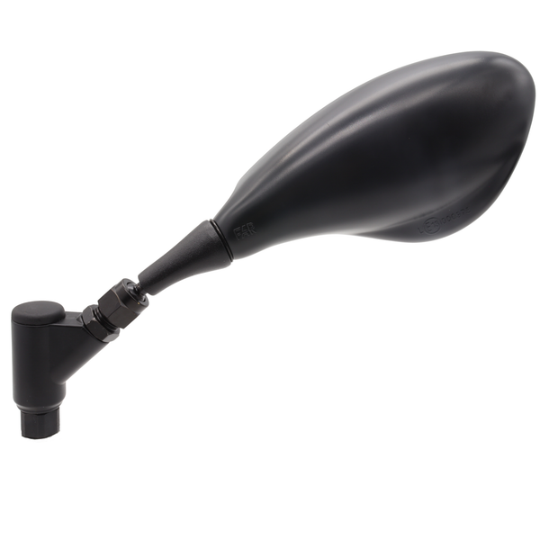 Universal left handlebar mirror black