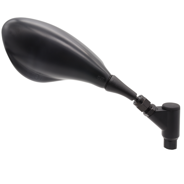 Universal right-hand handlebar mirror, black