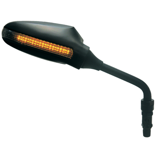 Specchietto Manubrio Destro Nero con LED – Ducati Monster / Multistrada / Hypermotard
