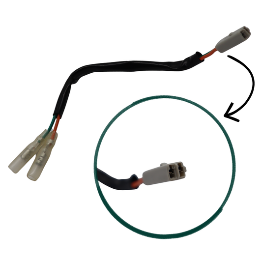 Kit Connettori Maschio per Frecce Aftermarket Honda / Kawasaki – 2 Pezzi