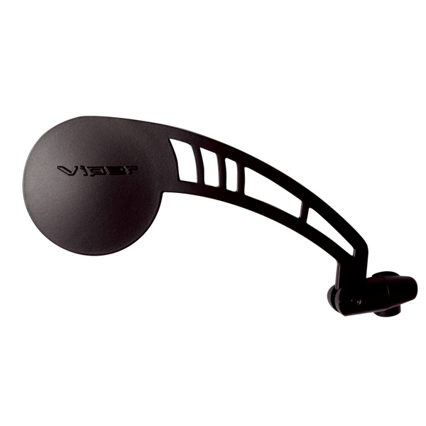 Retrovisore Sinistro Universale a Manubrio VIPER 10 – Alluminio Nero