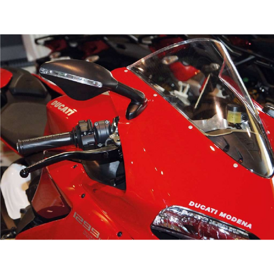 Ducati Viper Aero – Left LED Mirror for Panigale 1299 / 959 – side view