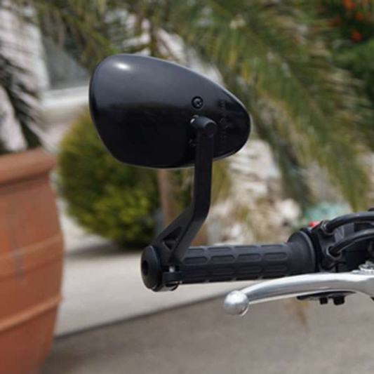 Universal Black Bar End