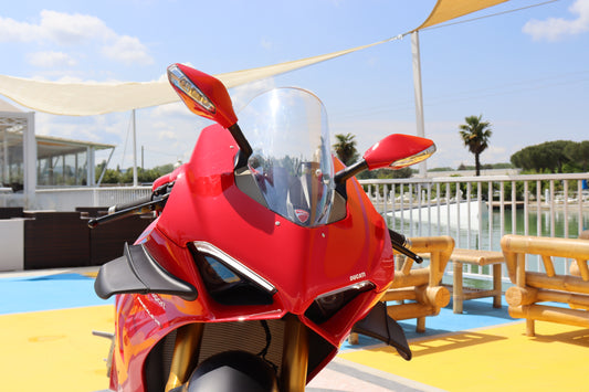Specchietto Destro Ducati Panigale V4/V2 con Freccia Integrata