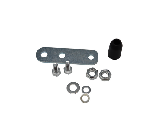 Kennzeichensatz mit Schrauben und Gummi für Oldtimer-Vespa