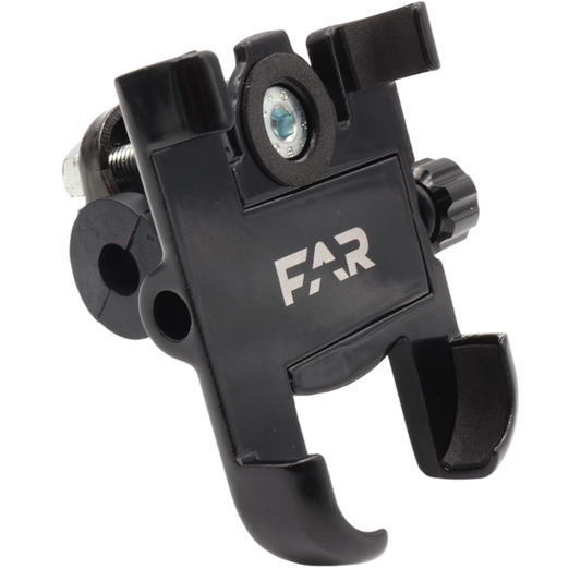 Porta Smartphone per Asta del Retrovisore – Supporto Universale in Alluminio Regolabile