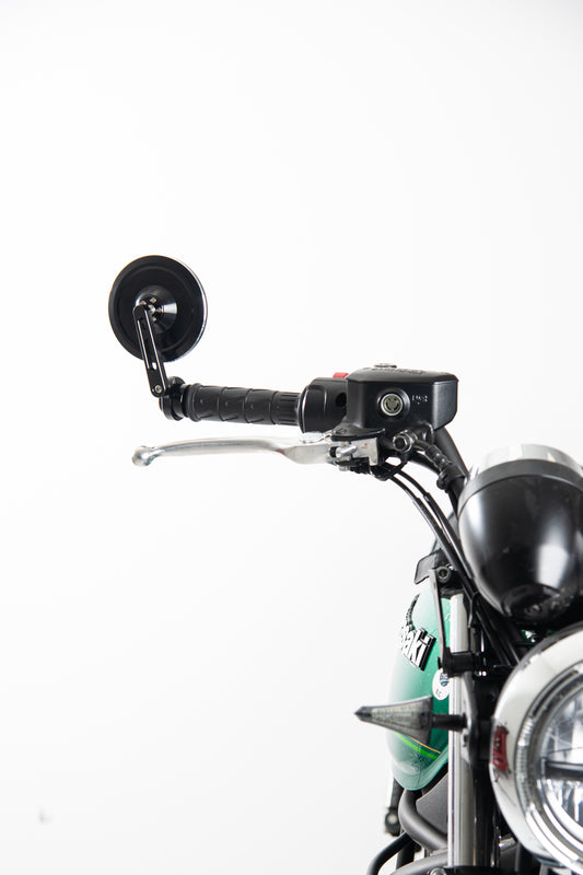 Retrovisore Universale Bar end Round Black SX/DX