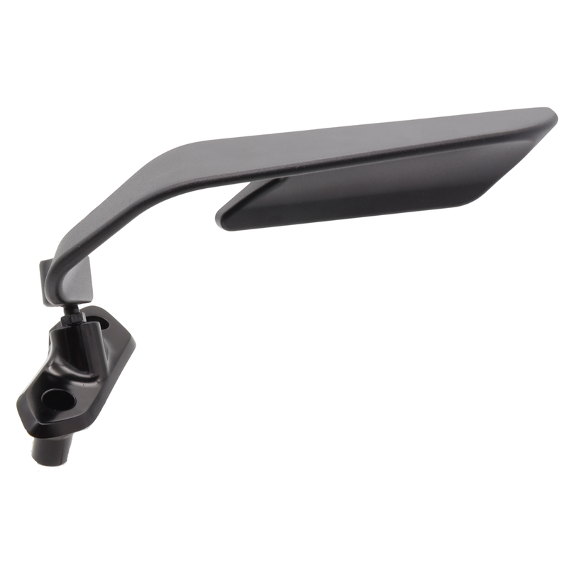 Left Dark Saber Mirror Black FAR for Yamaha TMAX / TECH MAX 560 (from 2025)