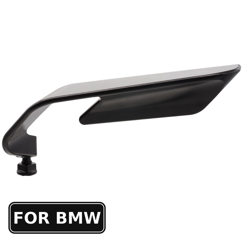 Retrovisore Sinistro Dark Saber Nero a Manubrio per BMW – Attacco Dedicato M10x1.5