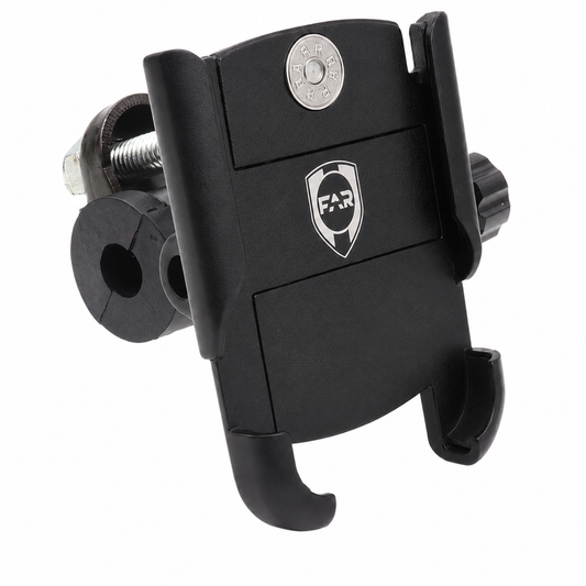 Porta Smartphone per Asta del Retrovisore Supporto Universale in Alluminio Regolabile