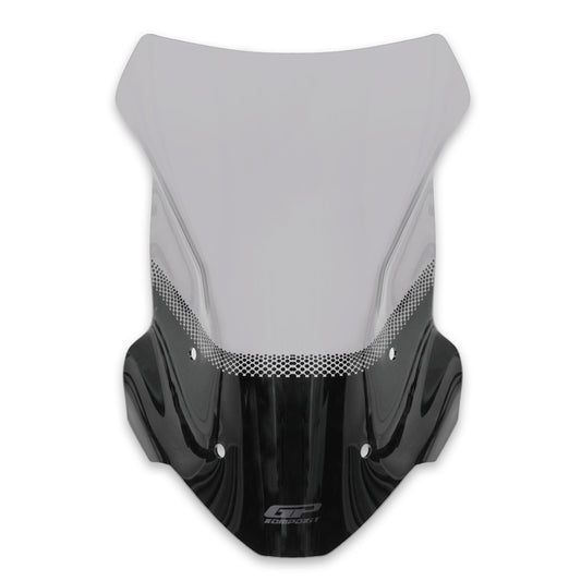 Parabrezzashield Parabrezzascreen Fumé Compatibile per Benelli TRK 702 / TRK 702 X - GP Kompozit
