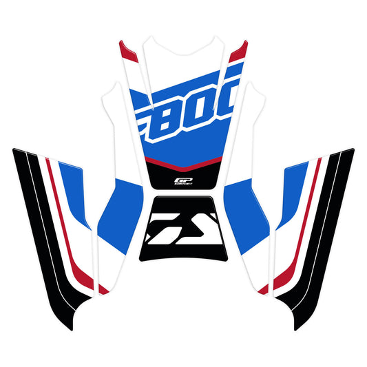 Kit Paraserbatoio Blu-Rosso per BMW F 800 GS 2024 – dettaglio 2