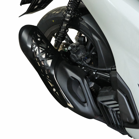 Protezione scarico Honda SH125i 2024-2025 GP Kompozit, particolare - GP09500100102702