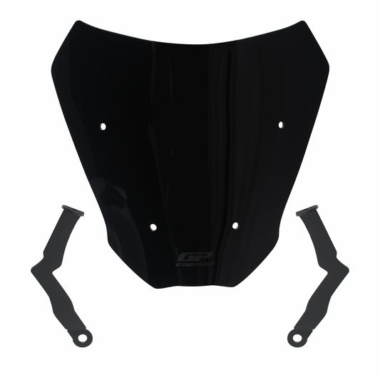 Parabrezzashield Parabrezzascreen Nero Compatibile per CFMOTO 700CL-X - GP Kompozit