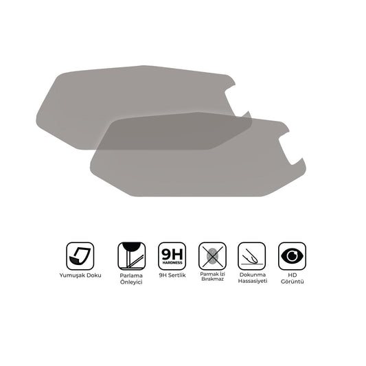 Kit Vetro Protettivo Cruscotto 9H per Hero XPulse 200 2023 – dettaglio 2