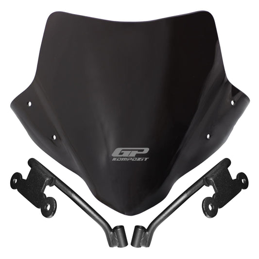Parabrezzashield Parabrezzascreen Nero Compatibile per Honda CB750 Hornet - GP Kompozit
