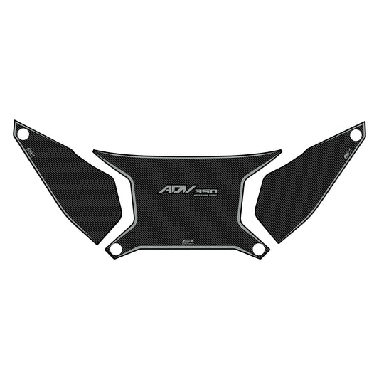Adesivo Coperchio Bauletto Carbon per Honda ADV350 2023-2026 – dettaglio 2