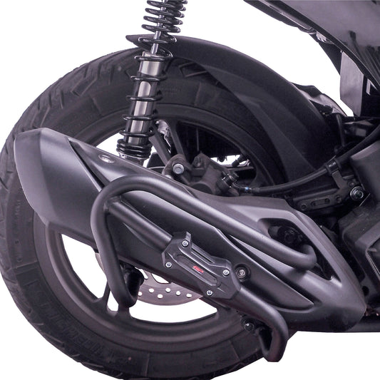 Paramotore con Protezione Scarico Nero per Honda SH125i 2024-2025