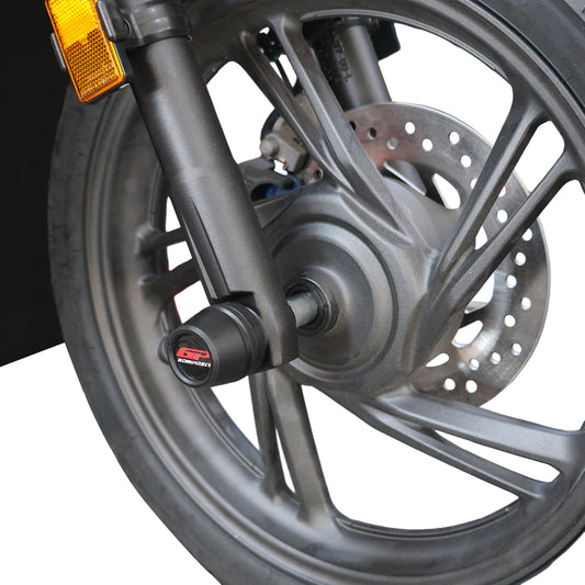 Tamponi Perno Ruota Anteriori Neri per Honda SH125i – dettaglio 3