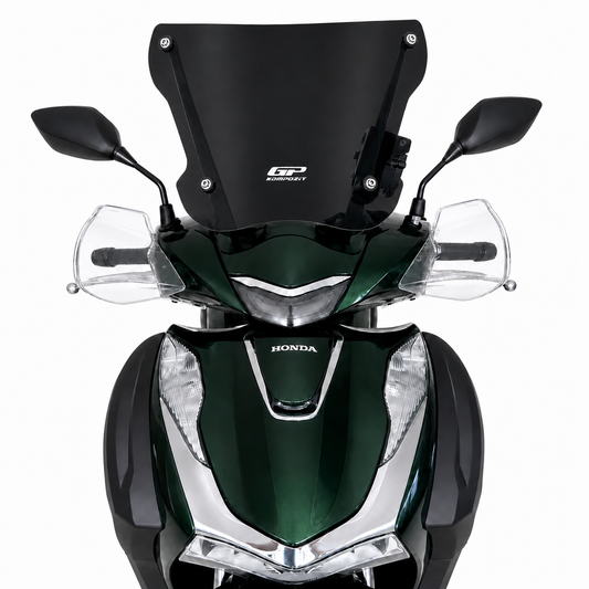 Cupolino Basso Sportivo Nero 34 cm per Honda SH125i/150i/350i 2020-2026
