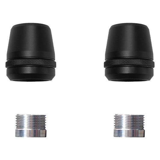 Anteriore Axle Sliders / Protection Sliders Nero Compatible with Honda PCX125 / PCX150 - GP Kompozit