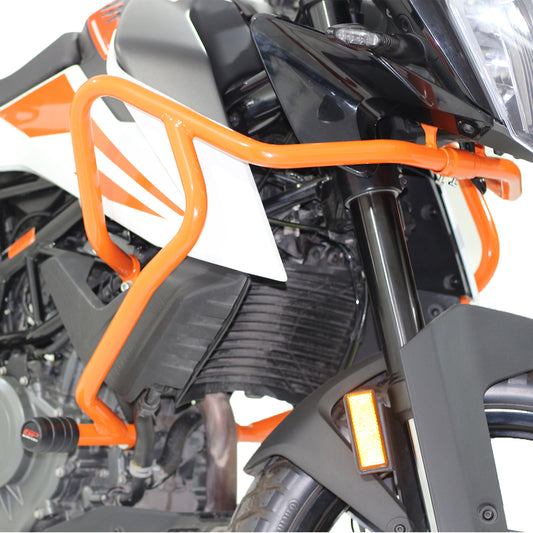 Orange Tubular Crash Bars for KTM 250 Adventure / 390 Adventure 2020-2025