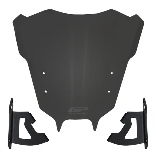 Parabrezzashield Parabrezzascreen Fumé Compatibile per Yamaha MT-09 - GP Kompozit