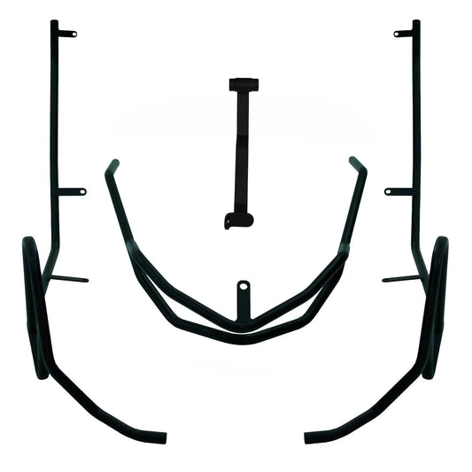 Protezione Motore Paramotore Nero Compatibile per Yamaha NMAX 125 / NMAX 155 - GP Kompozit