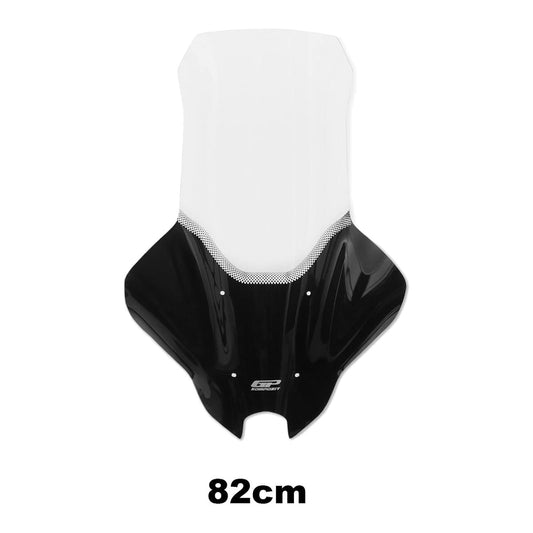 Parabrezza Serigrafato con Paramani Trasparente 82 cm per Yamaha NMAX 125 / NMAX 155 2025-2026 – dettaglio 2