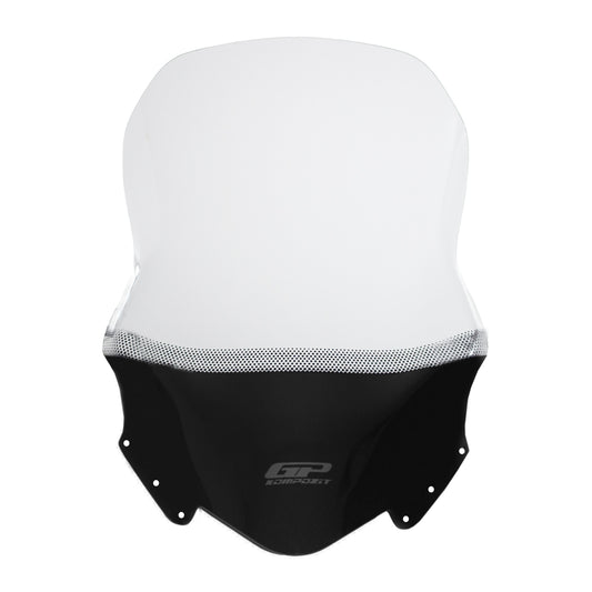 Silkscreened Touring Parabrezzashield Parabrezzascreen Trasparente Compatibile per Yamaha XMAX 250 / XMAX 400 - GP Kompozit