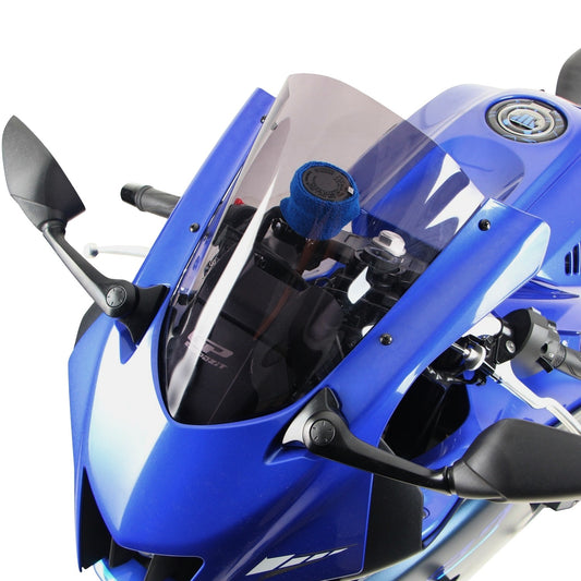 Black Windshield 37 cm for Yamaha YZF-R7 2021-2023