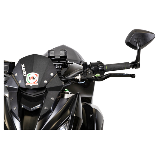 Retrovisore Universale Bar End Pyramid SX/DX – dettaglio montaggio
