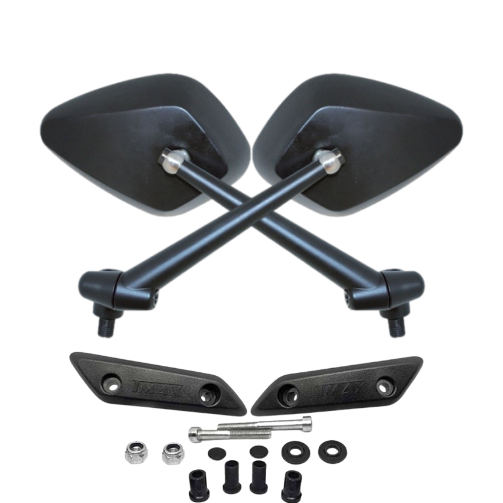 Combo Kit Retrovisori a Manubrio per Yamaha TMAX 560