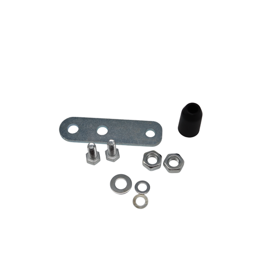 Kit Piastra con Viti e Gommino per Retrovisore Vespa d'Epoca FAR