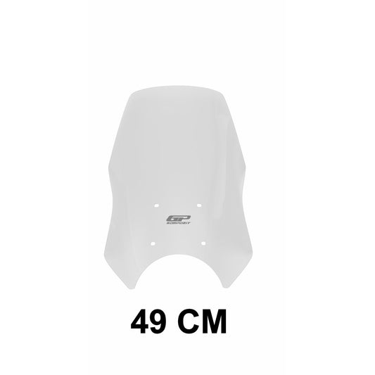 Parabrezza Trasparente 49 cm per Royal Enfield Himalayan 2024