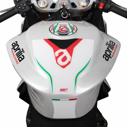 Tank Pad White Compatibile per Aprilia RS 660