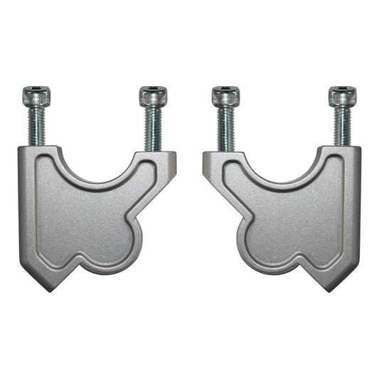 Curved Rialzo Manubrio Grigio Compatibile per BMW R 1200 GS / R 1250 GS ADV - GP Kompozit