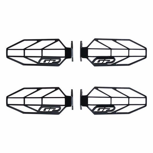 Turn Signal Light Grille Copertura Protezione Nero Compatibile per Honda ADV350 - GP Kompozit