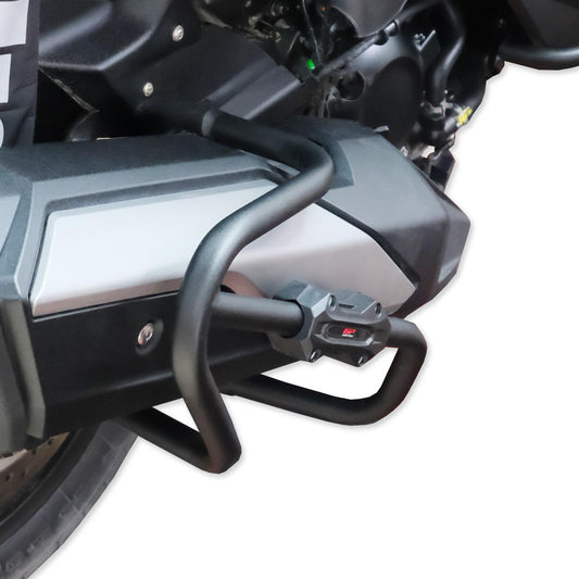 Paramotore con Protezione Scarico Nero per Honda ADV350 2025