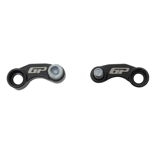 Mirror Riser Extenders Nero Compatibile per Honda Africa Twin CRF1000L / CRF1100L L1 / L2 / L4 - GP Kompozit