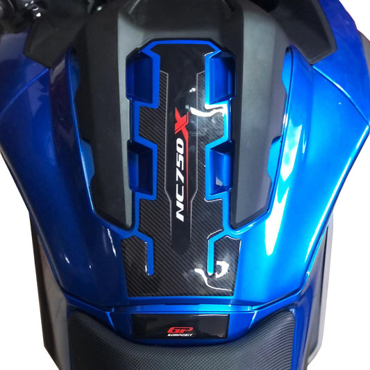 Paraserbatoio Adesivo Nero per Honda NC750X 2016-2020