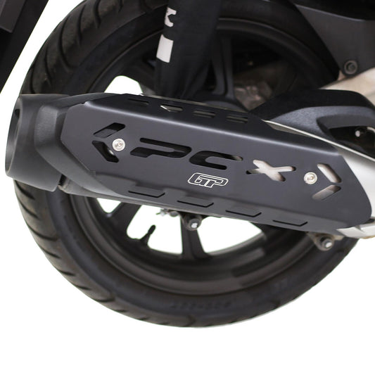 Tampone Protezione Scarico Nero per Honda PCX125 / PCX150 2018-2024