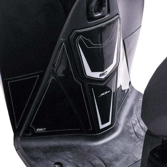 Paraserbatoio Adesivo Nero per Honda SH125i 2024-2025