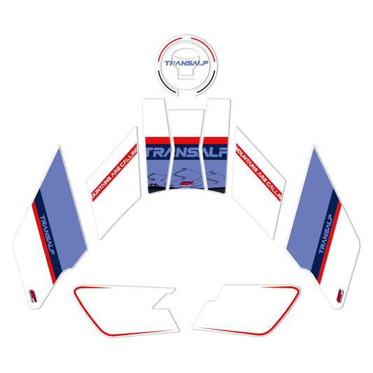 Tank Pad White Compatibile per Honda XL750L Transalp - GP Kompozit