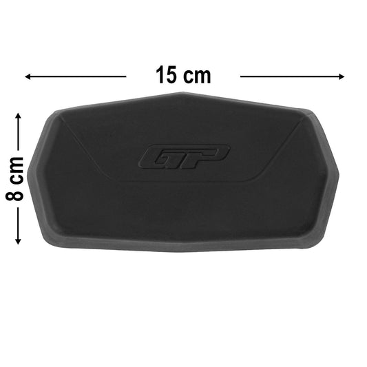 Universal 15x8cm Backrest Top Case Pad Nero - GP Kompozit