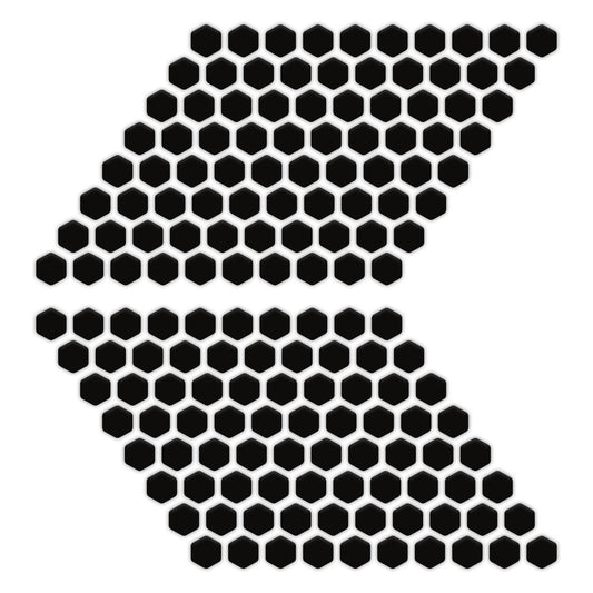 For Universal 160 Pieces Honeycomb Tank Pad Nero - GP Kompozit